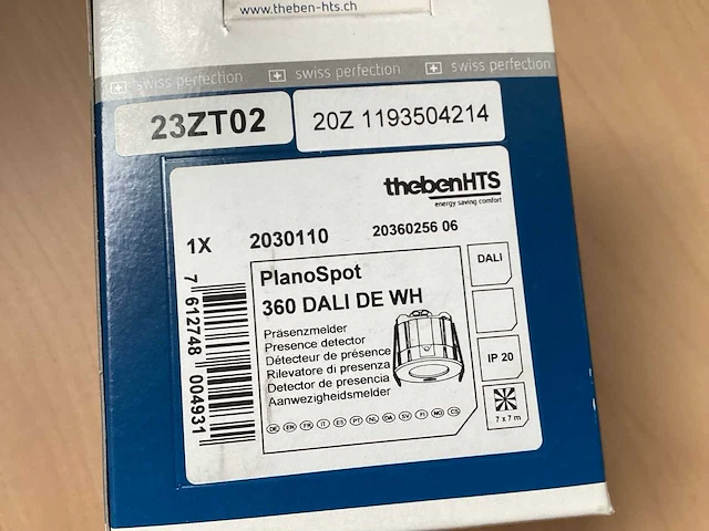 Theben planospot bewegingsmelder inbouw (10x) - afbeelding 5 van  5