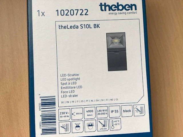 Theben s10l bk theleda led straler (4x) - afbeelding 4 van  6