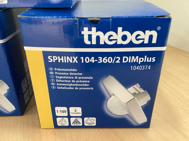 Theben sphinx 104-360/2 bewegingsmelder inbouw (3x) - afbeelding 2 van  4