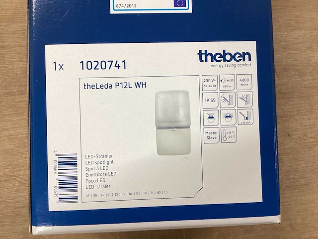 Theben theleda p12wh buitenlamp led (6x) - afbeelding 2 van  5