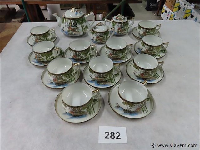 Theeservies 25-delig - afbeelding 1 van  6