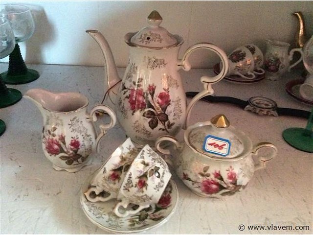 Theeservies 2pers - afbeelding 1 van  2