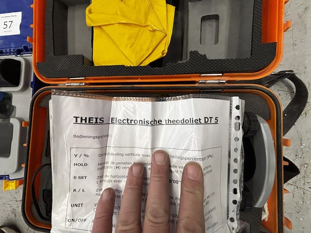Theis electronische theodoliet dt 5 - afbeelding 5 van  5