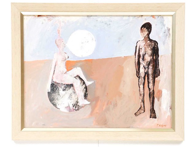 Theo boons - acryl op board - 50x65 cm - afbeelding 3 van  3