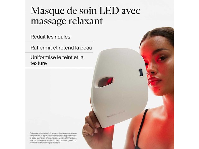 Therabody theraface mask glo | draadloos led-masker voor huidverzorging - afbeelding 9 van  10