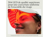 Therabody theraface mask glo | draadloos led-masker voor huidverzorging - afbeelding 5 van  10