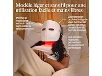 Therabody theraface mask glo | draadloos led-masker voor huidverzorging - afbeelding 8 van  10