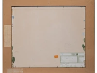 Thérèse coustry (1950), 'lessine sur l'herbe', oil on board 50 x 60 cm. (19.67 x 23.62 in.), frame: 65 x 75 cm. (25.58 x 29.53 in.) - afbeelding 3 van  8