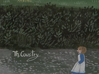 Thérèse coustry (1950), 'lessine sur l'herbe', oil on board 50 x 60 cm. (19.67 x 23.62 in.), frame: 65 x 75 cm. (25.58 x 29.53 in.) - afbeelding 5 van  8