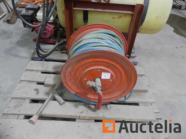 Thermische motor sproeier voor micro tractoren + slanghaspel tuinslang hardi - afbeelding 6 van  19