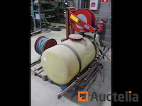 Thermische motor sproeier voor micro tractoren + slanghaspel tuinslang hardi - afbeelding 1 van  19
