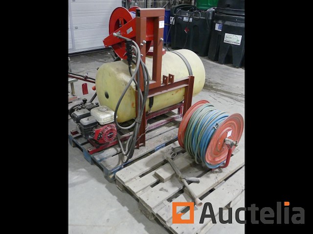 Thermische motor sproeier voor micro tractoren + slanghaspel tuinslang hardi - afbeelding 12 van  19