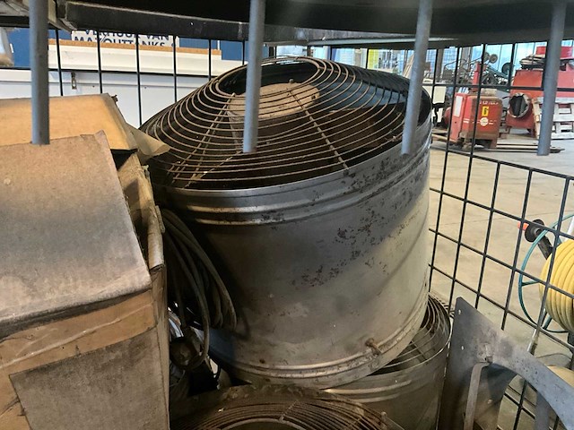 Thermo heating ventilatoren (4x) en toebehoren in kooi - afbeelding 7 van  10