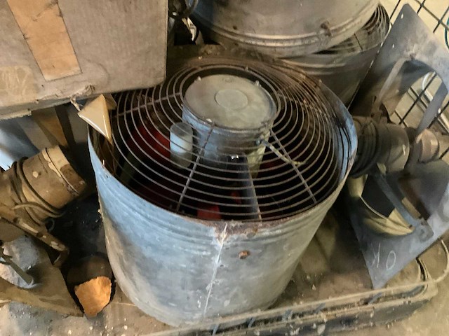 Thermo heating ventilatoren (4x) en toebehoren in kooi - afbeelding 3 van  10