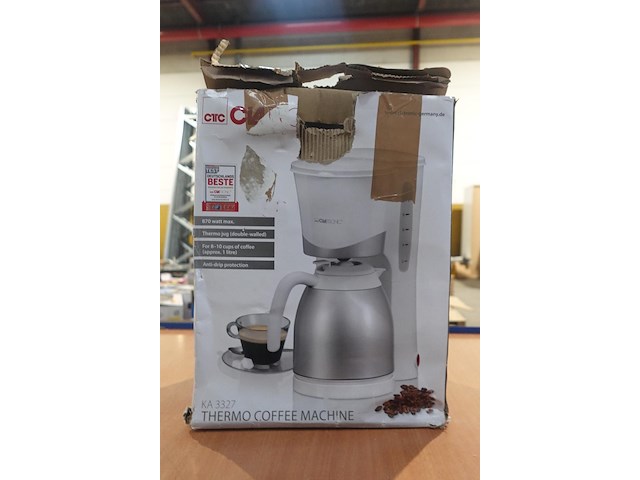 Thermo koffiezetapparaat clatronic - afbeelding 2 van  2