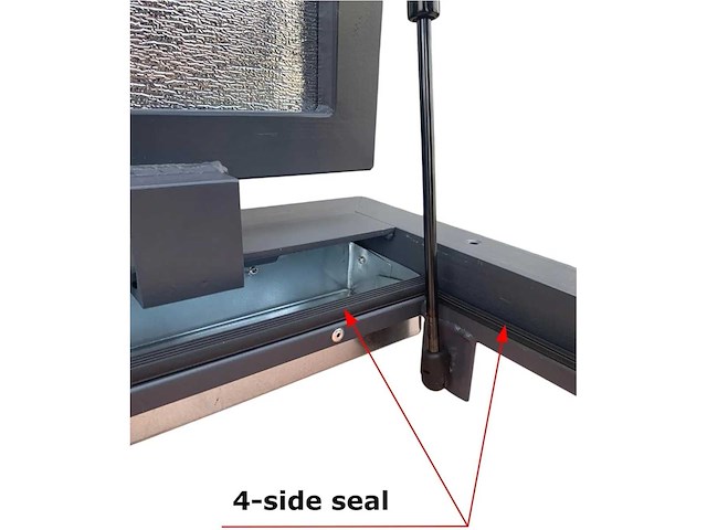 Thermo max 4 vloerluik 70 x 120 cm, met gaslift - afbeelding 6 van  9