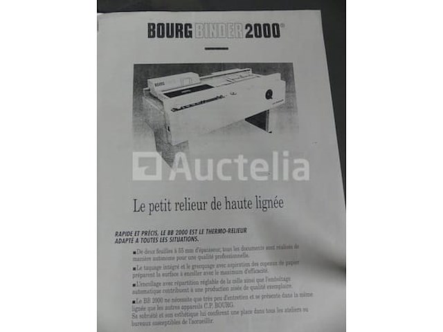 Thermobinder cp bourg bb 3001 - afbeelding 2 van  19