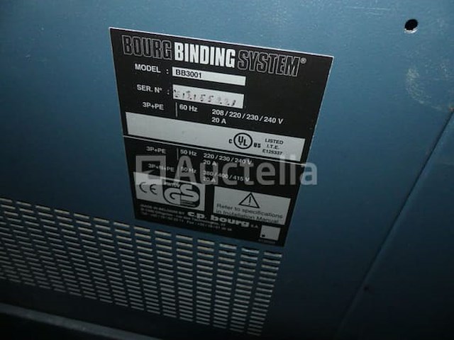 Thermobinder cp bourg bb 3001 - afbeelding 18 van  19
