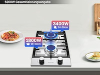 Thermomate ghss302 gaskookplaat - afbeelding 2 van  2