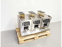 Thermoplan - zwart & wit - koffiemachine (3x) - afbeelding 2 van  4