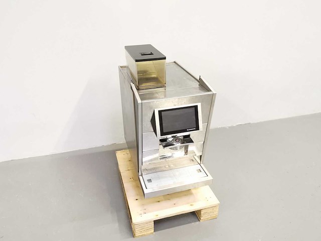 Thermoplan - zwart & wit - koffiemachine - afbeelding 3 van  4