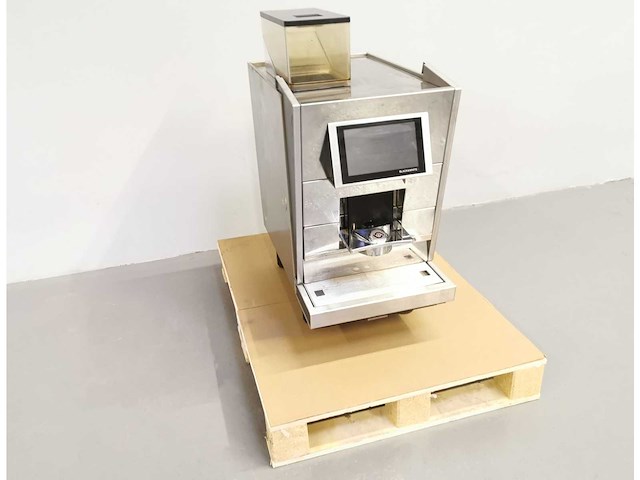 Thermoplan - zwart & wit - koffiemachine - afbeelding 1 van  4