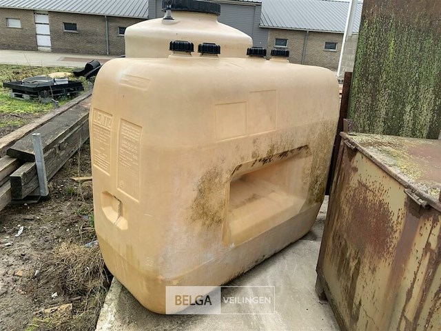 Thermoplast tank 1100l - afbeelding 1 van  3