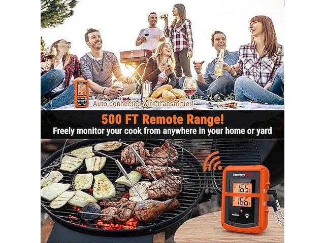 Thermopro digitale vlees thermometer - afbeelding 3 van  4