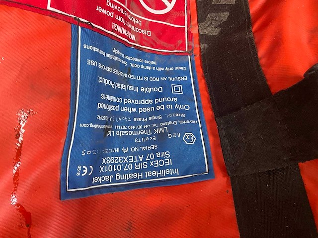Thermosafe heating jacket - afbeelding 2 van  3