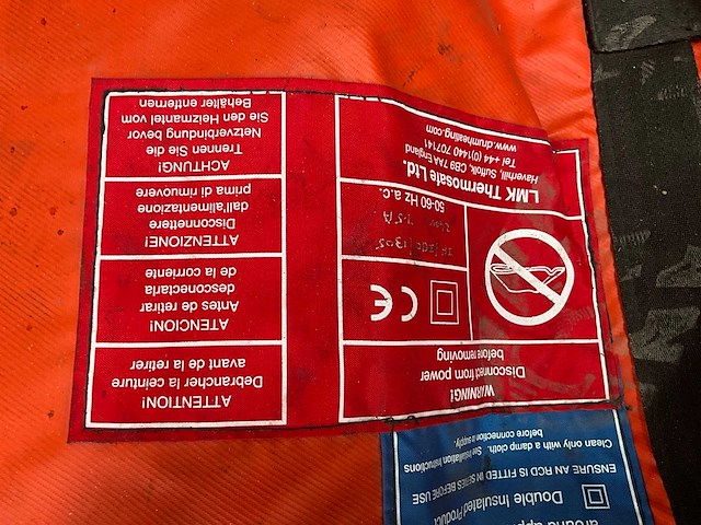 Thermosafe heating jacket - afbeelding 3 van  3