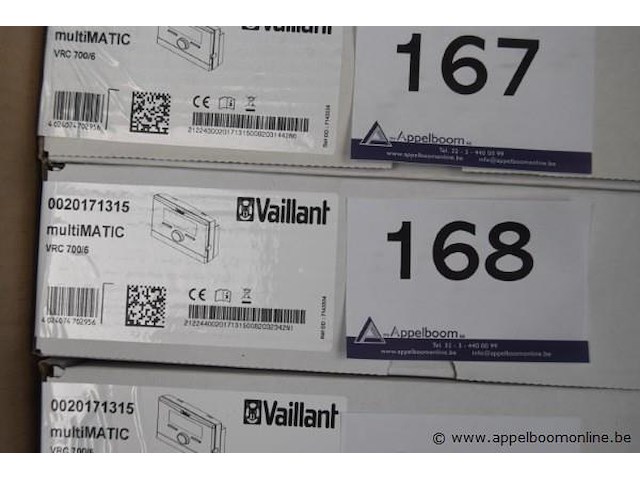 Thermostaat, vaillant, 0020171315 multimatic vrc 700/6, werking niet gekend - afbeelding 1 van  1