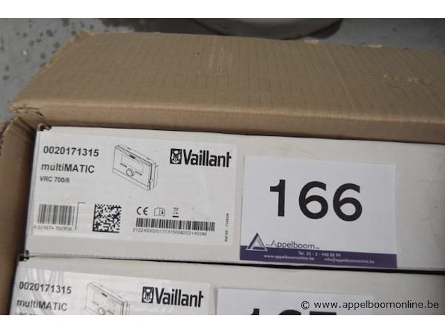 Thermostaat, vaillant, multimatic vrc 700/6, 0020171315, werking niet gekend - afbeelding 1 van  1