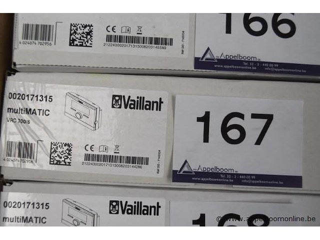 Thermostaat, vaillant, multimatic vrc 700/6, werking niet gekend - afbeelding 1 van  1
