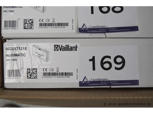Thermostaat, vaillant, multimatic vrc 700/6, werking niet gekend - afbeelding 1 van  1