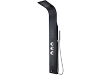 Thermostatische douchepaneel (zwart) - afbeelding 2 van  2