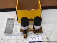 Thermostatische inbouwkraan cisal, za01840104 - afbeelding 1 van  2