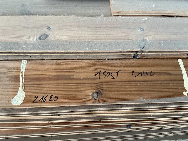 Thermowood bekleding tuinhuis (150x) - afbeelding 3 van  6