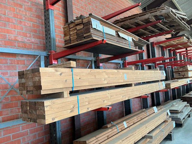 Thermowood dennen balken (33x) - afbeelding 2 van  6