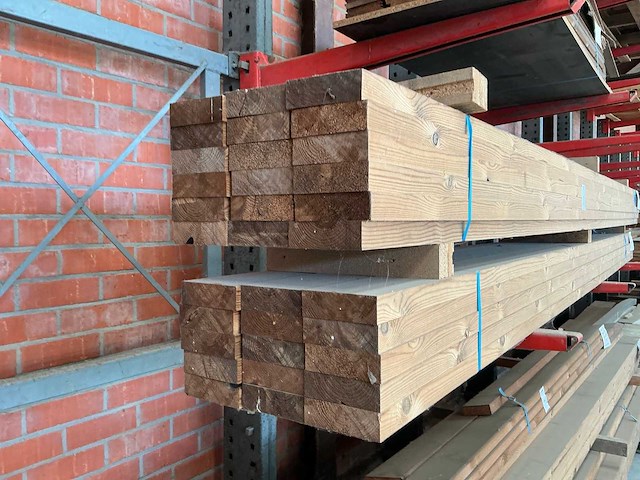 Thermowood dennen balken (33x) - afbeelding 3 van  6