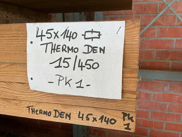 Thermowood dennen balken (33x) - afbeelding 6 van  7