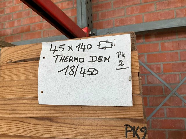 Thermowood dennen balken (33x) - afbeelding 7 van  7