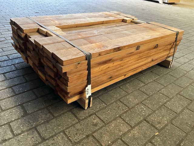 Thermowood douglas planken 30x120 mm (70x) - afbeelding 4 van  5