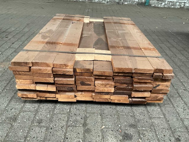 Thermowood douglas planken 30x120 mm (70x) - afbeelding 2 van  5