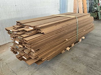 Thermowood frake lot bekleding tuinhuis (280x) - afbeelding 2 van  5