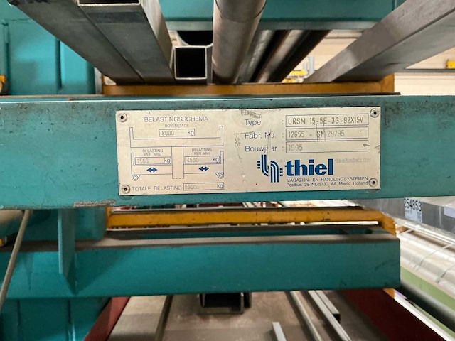 Thiel ursm 15-5e-3g-92x15v zware uittrekbare draagarmstelling - afbeelding 4 van  5