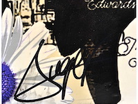 Thierry auger - audrey - gemengde techniek op doek - 100x100 cm - afbeelding 2 van  14