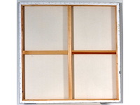 Thierry auger - breakfast at tiffany's - gemengde techniek op doek - 100x100 cm - afbeelding 6 van  14