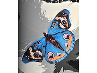 Thierry auger - breakfast at tiffany's - gemengde techniek op doek - 100x100 cm - afbeelding 13 van  14