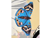 Thierry auger - breakfast at tiffany's - gemengde techniek op doek - 100x100 cm - afbeelding 14 van  14