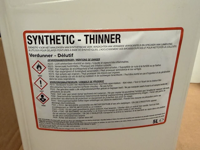 Thinner, aceton, ammoniak, ruitenvloeistof - afbeelding 2 van  5